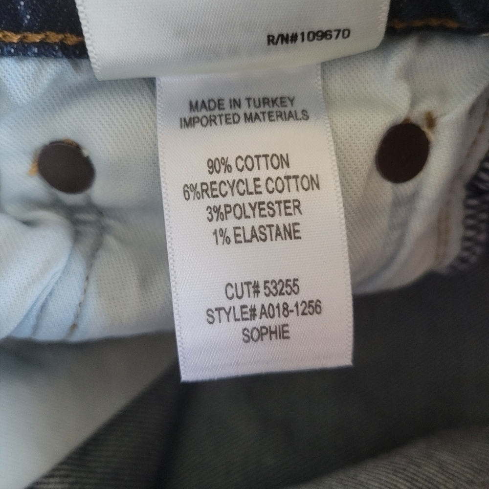 Agolde Sophie Mid-Rise Skinny Jean in Cabana Wash Size 26 - Picture 11 of 11